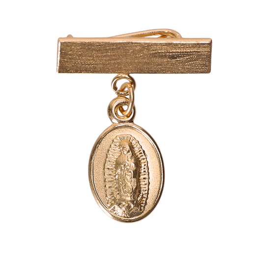 Segurito Virgen de Guadalupe - Oro 14k laminado