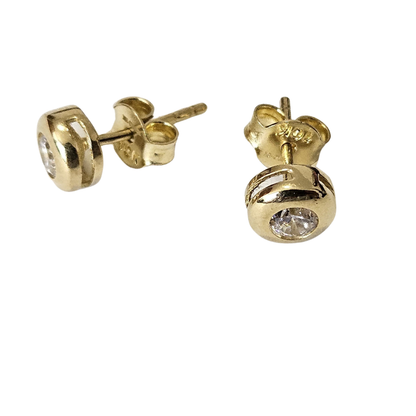 Juego de broqueles - Oro 10K Sólido