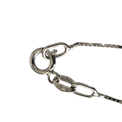 Cadena - Oro Blanco 10K Sólido