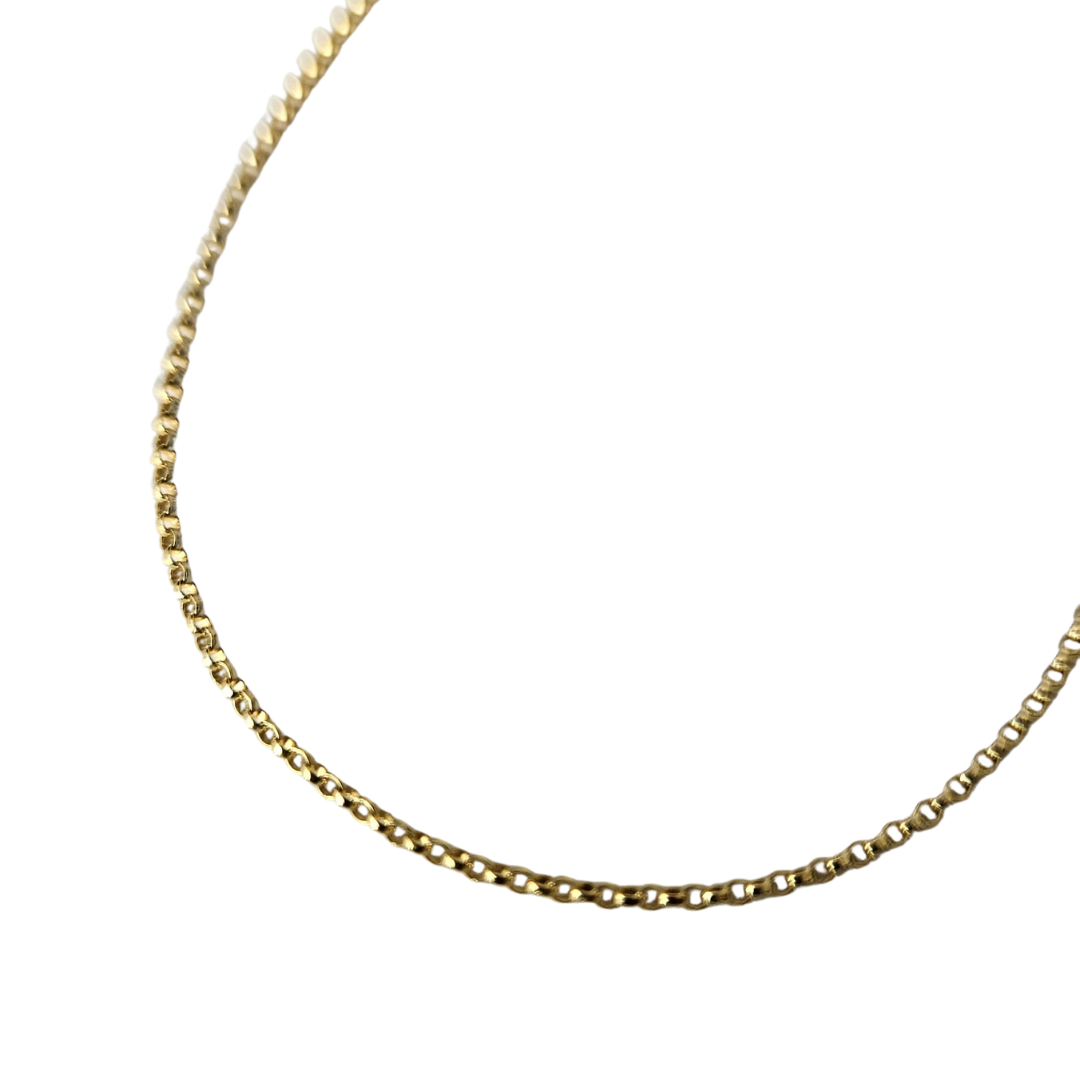 Cadena - Oro Amarillo 10K Sólido