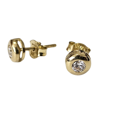 Juego de broqueles - Oro 10K Sólido