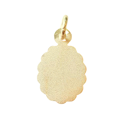 Medalla Virgen de Guadalupe con cadena - Oro 14K laminado - Verona