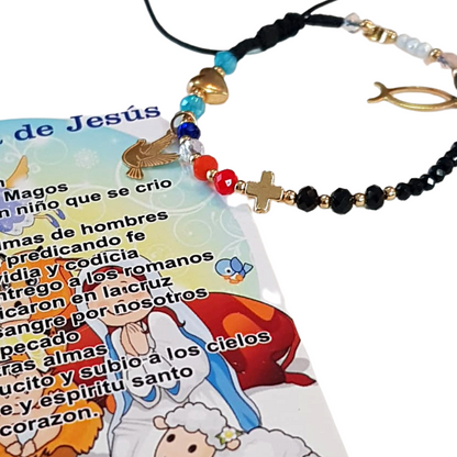 Pulsera "Historia de la vida de Jesús"